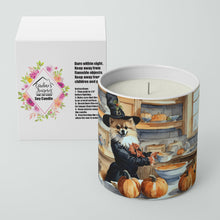Load image into Gallery viewer, Pomeranian Fall Kitchen Pumpkins Decorative Soy Candle