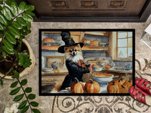 Load image into Gallery viewer, Pomeranian Fall Kitchen Pumpkins Doormat - 24x36 Decorative Floor Mat – Indoor/Outdoor Rug with Artistic Flair