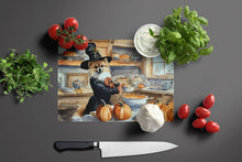 Load image into Gallery viewer, Pomeranian Fall Kitchen Pumpkins Glass Cutting Boards – Durable, Decorative Kitchen Art Large
