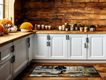 Load image into Gallery viewer, Poodle Fall Kitchen Pumpkins Runner Mat 28x58
