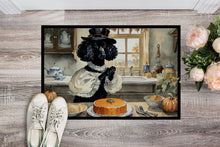Load image into Gallery viewer, Poodle Fall Kitchen Pumpkins Doormat - 24x36 Decorative Floor Mat – Indoor/Outdoor Rug with Artistic Flair