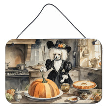 Load image into Gallery viewer, Poodle Fall Kitchen Pumpkins Wall or Door Hanging Prints