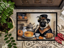Load image into Gallery viewer, Pug Fall Kitchen Pumpkins Doormat - 24x36 Decorative Floor Mat – Indoor/Outdoor Rug with Artistic Flair