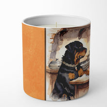 Load image into Gallery viewer, Rottweiler Fall Kitchen Pumpkins Decorative Soy Candle