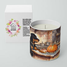Load image into Gallery viewer, Rottweiler Fall Kitchen Pumpkins Decorative Soy Candle