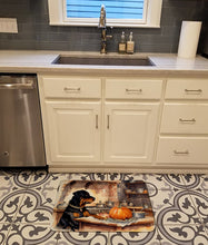 Load image into Gallery viewer, Rottweiler Fall Kitchen Pumpkins Memory Foam Kitchen Mat