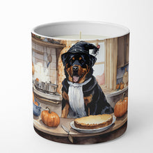 Load image into Gallery viewer, Rottweiler Fall Kitchen Pumpkins Decorative Soy Candle