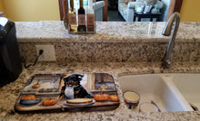 Load image into Gallery viewer, Rottweiler Fall Kitchen Pumpkins Dish Drying Mat