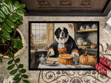 Load image into Gallery viewer, Saint Bernard Fall Kitchen Pumpkins Doormat - 24x36 Decorative Floor Mat – Indoor/Outdoor Rug with Artistic Flair