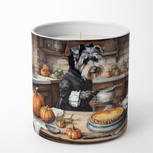 Load image into Gallery viewer, Schnauzer Fall Kitchen Pumpkins Decorative Soy Candle