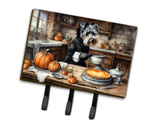 Load image into Gallery viewer, Schnauzer Fall Kitchen Pumpkins Leash or Key Holder