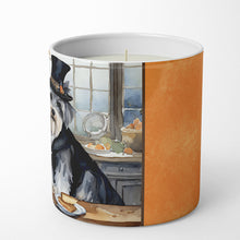 Load image into Gallery viewer, Schnauzer Fall Kitchen Pumpkins Decorative Soy Candle