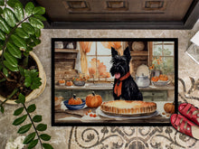 Load image into Gallery viewer, Scottish Terrier Fall Kitchen Pumpkins Doormat -  18x27 Decorative Floor Mat – Indoor/Outdoor Rug