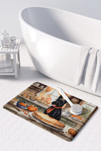 Load image into Gallery viewer, Scottish Terrier Fall Kitchen Pumpkins Memory Foam Kitchen Mat