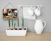 Load image into Gallery viewer, Shar Pei Fall Kitchen Pumpkins Wall or Door Hanging Prints