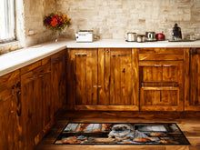 Load image into Gallery viewer, Shar Pei Fall Kitchen Pumpkins Runner Mat 28x58