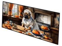 Load image into Gallery viewer, Shar Pei Fall Kitchen Pumpkins Runner Mat 28x58