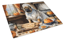 Load image into Gallery viewer, Shar Pei Fall Kitchen Pumpkins Glass Cutting Boards – Durable, Decorative Kitchen Art Large