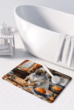 Load image into Gallery viewer, Shar Pei Fall Kitchen Pumpkins Memory Foam Kitchen Mat