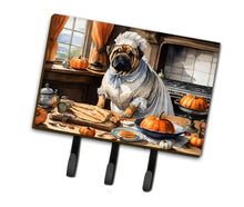 Load image into Gallery viewer, Shar Pei Fall Kitchen Pumpkins Leash or Key Holder