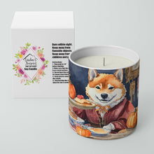 Load image into Gallery viewer, Shiba Inu Fall Kitchen Pumpkins Decorative Soy Candle