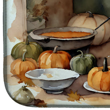Load image into Gallery viewer, Shih Tzu Fall Kitchen Pumpkins Dish Drying Mat