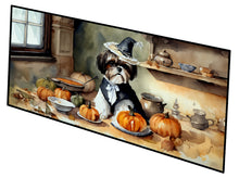 Load image into Gallery viewer, Shih Tzu Fall Kitchen Pumpkins Runner Mat 28x58