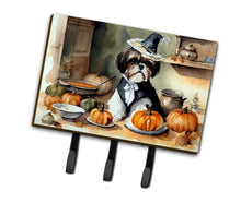 Load image into Gallery viewer, Shih Tzu Fall Kitchen Pumpkins Leash or Key Holder