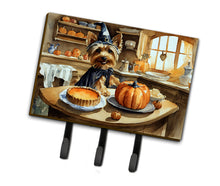 Load image into Gallery viewer, Silky Terrier Fall Kitchen Pumpkins Leash or Key Holder