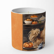 Load image into Gallery viewer, Tibetan Spaniel Fall Kitchen Pumpkins Decorative Soy Candle