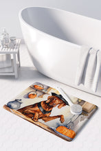 Load image into Gallery viewer, Vizsla Fall Kitchen Pumpkins Memory Foam Kitchen Mat