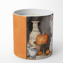 Load image into Gallery viewer, Westie Fall Kitchen Pumpkins Decorative Soy Candle