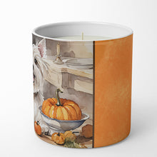 Load image into Gallery viewer, Westie Fall Kitchen Pumpkins Decorative Soy Candle
