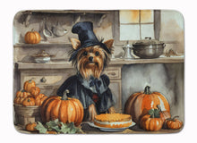 Load image into Gallery viewer, Yorkie Fall Kitchen Pumpkins Memory Foam Kitchen Mat