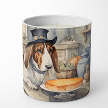 Load image into Gallery viewer, Basset Hound Fall Kitchen Pumpkins Decorative Soy Candle
