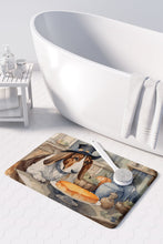 Load image into Gallery viewer, Basset Hound Fall Kitchen Pumpkins Memory Foam Kitchen Mat