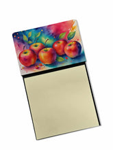 Load image into Gallery viewer, Colorful Apples Sticky Note Holder- Refiilable Desk Accessory Note Pad