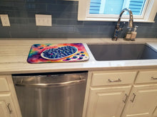 Load image into Gallery viewer, Colorful Blueberries Dish Drying Mat
