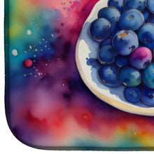 Load image into Gallery viewer, Colorful Blueberries Dish Drying Mat