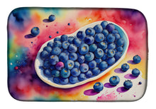 Load image into Gallery viewer, Colorful Blueberries Dish Drying Mat