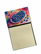Load image into Gallery viewer, Colorful Blueberries Sticky Note Holder- Refiilable Desk Accessory Note Pad