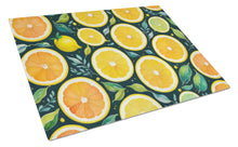 Load image into Gallery viewer, Colorful Lemons Glass Cutting Boards – Durable, Decorative Kitchen Art Large