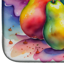 Load image into Gallery viewer, Colorful Pears Dish Drying Mat