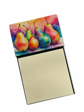 Load image into Gallery viewer, Colorful Pears Sticky Note Holder- Refiilable Desk Accessory Note Pad