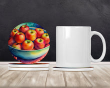 Load image into Gallery viewer, Colorful Apples Large Sandstone Coasters Pack of 4