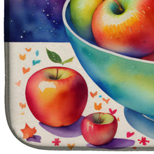 Load image into Gallery viewer, Colorful Apples Dish Drying Mat