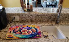 Load image into Gallery viewer, Colorful Figs Dish Drying Mat