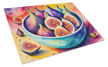 Load image into Gallery viewer, Colorful Figs Glass Cutting Boards – Durable, Decorative Kitchen Art Large