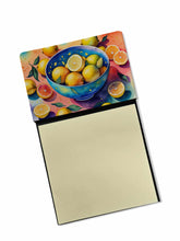 Load image into Gallery viewer, Colorful Lemons Sticky Note Holder- Refiilable Desk Accessory Note Pad