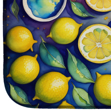 Load image into Gallery viewer, Colorful Lemons Dish Drying Mat